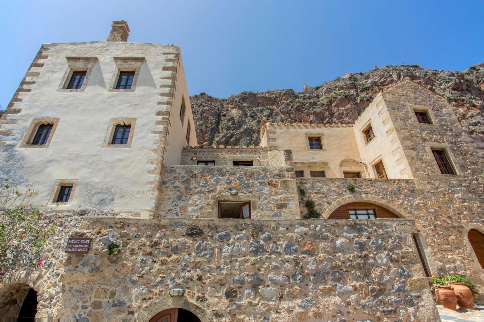 Pablito House-Seaview Monemvasia Nests المظهر الخارجي الصورة