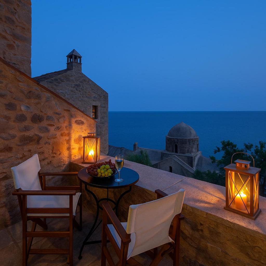 Pablito House-Seaview Monemvasia Nests المظهر الخارجي الصورة